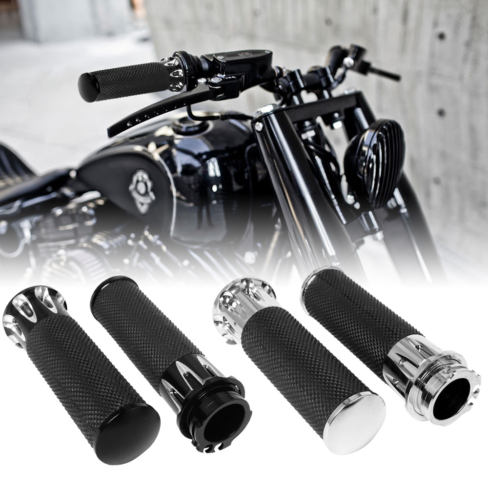 Motorcycle Parts - 25-мм алюминиевые полые рукоятки для руля,