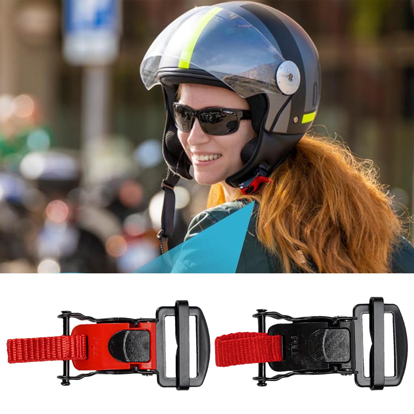 Quick Release Buckle Motorcycle Helmet - Мотоциклетные шлемы: быстросъемная пряжка, двойная D-образная