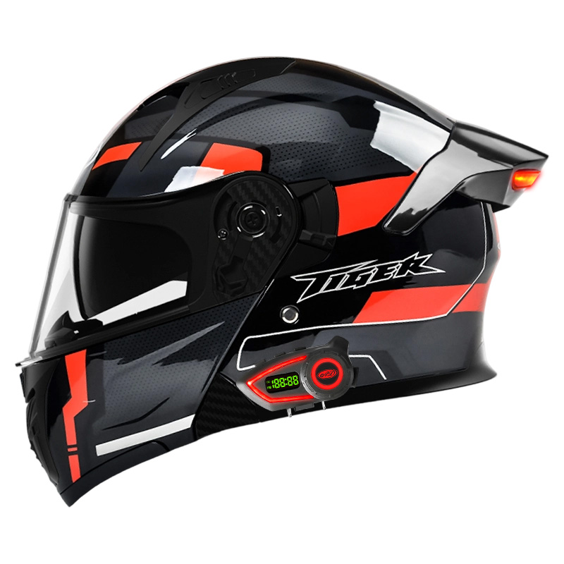 Мотоциклетный шлем с LED-подсв – обзор и цена Full Face Motorcycle Helmet With Bluetooth