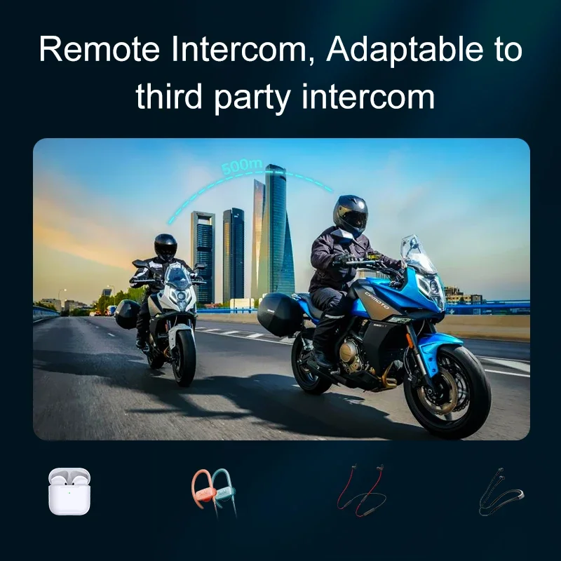 Мотоциклетная гарнитура-интерк – обзор и цена Universal Motorcycle Helmet Intercom Headset