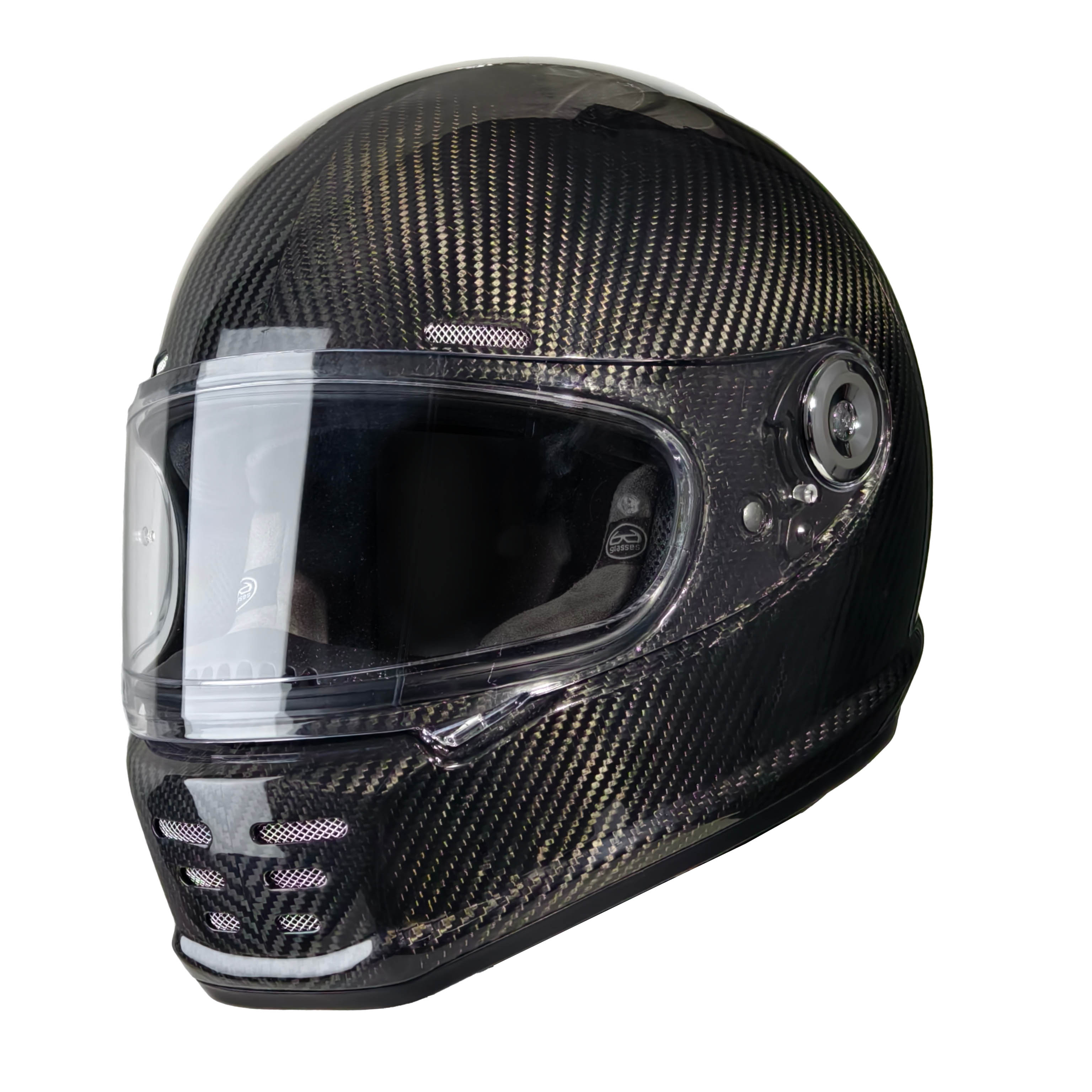 Мотошлем-интеграл из углеродно – обзор и цена Full Face Motorcycle Helmet With Bluetooth