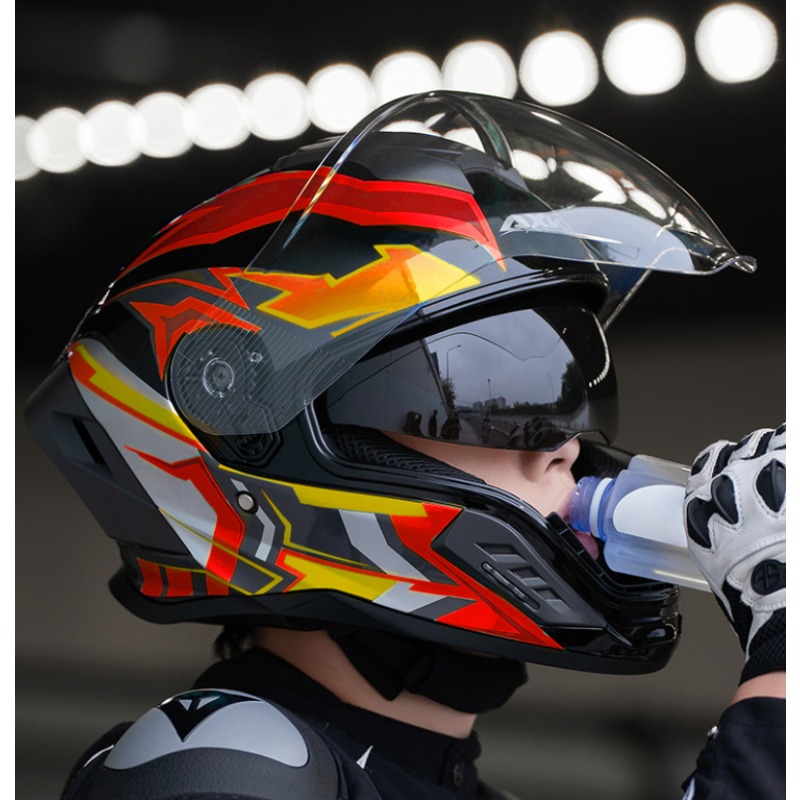 Мотоциклетный шлем с большим з – обзор и цена Full Face Motorcycle Helmet With Bluetooth