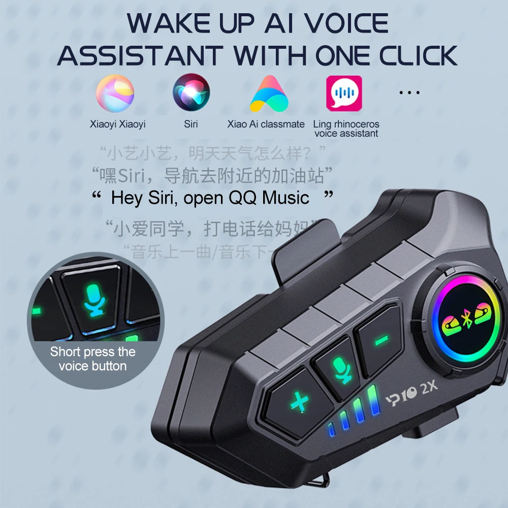 Y10 2x мотоциклетная Bluetooth – обзор и цена Universal Motorcycle Helmet Intercom Headset