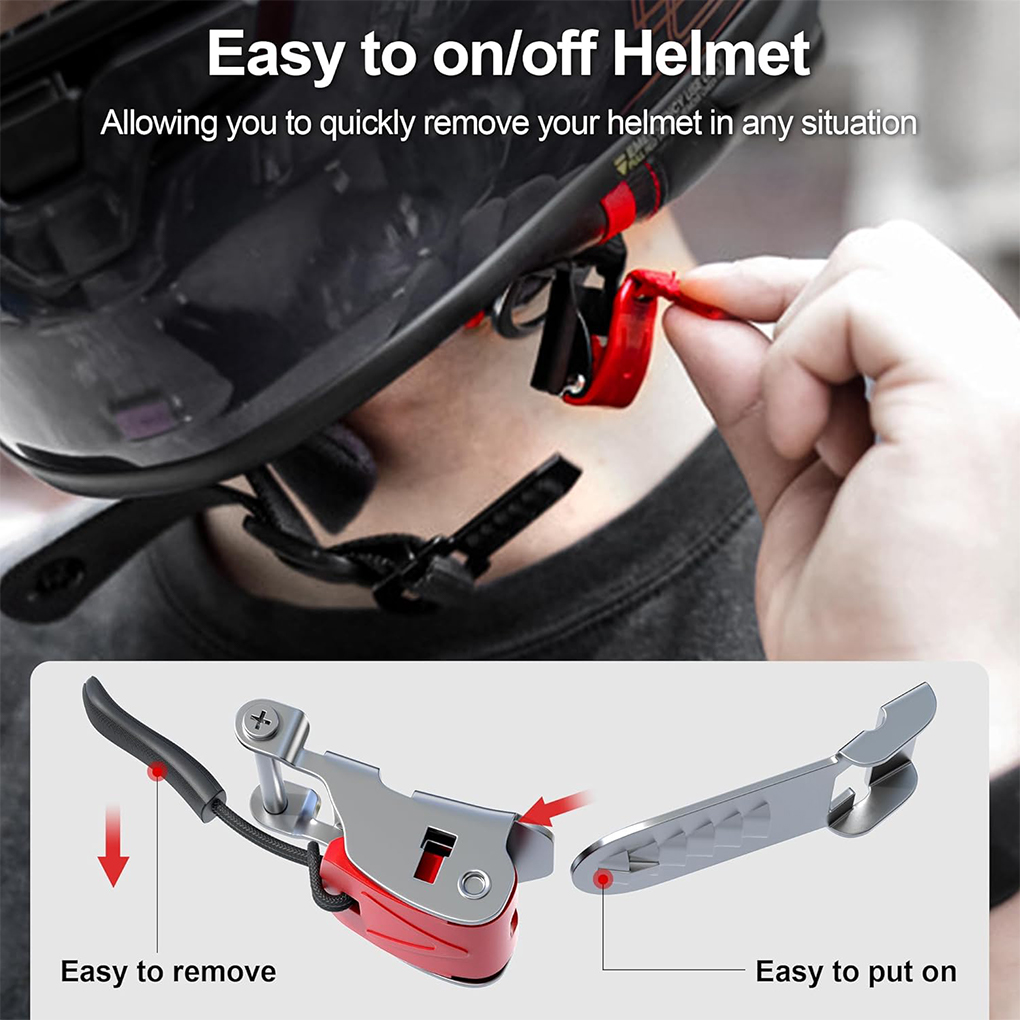 Легкий комплект быстросъемных  – обзор и цена Quick Release Buckle Motorcycle Helmet