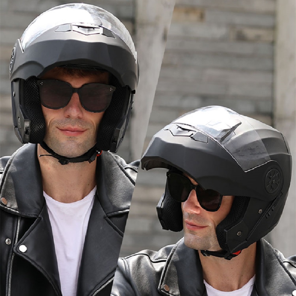Индивидуальный мотоциклетный ш – обзор и цена Full Face Motorcycle Helmet With Bluetooth